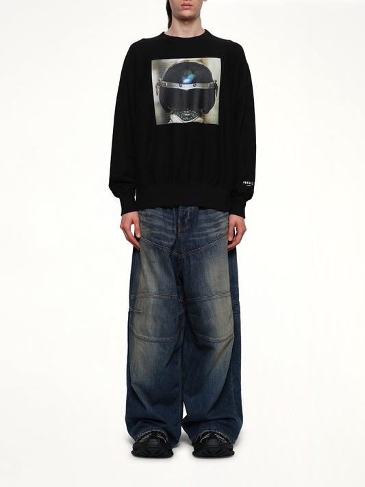 Heldon L/S T-Shirt in Black