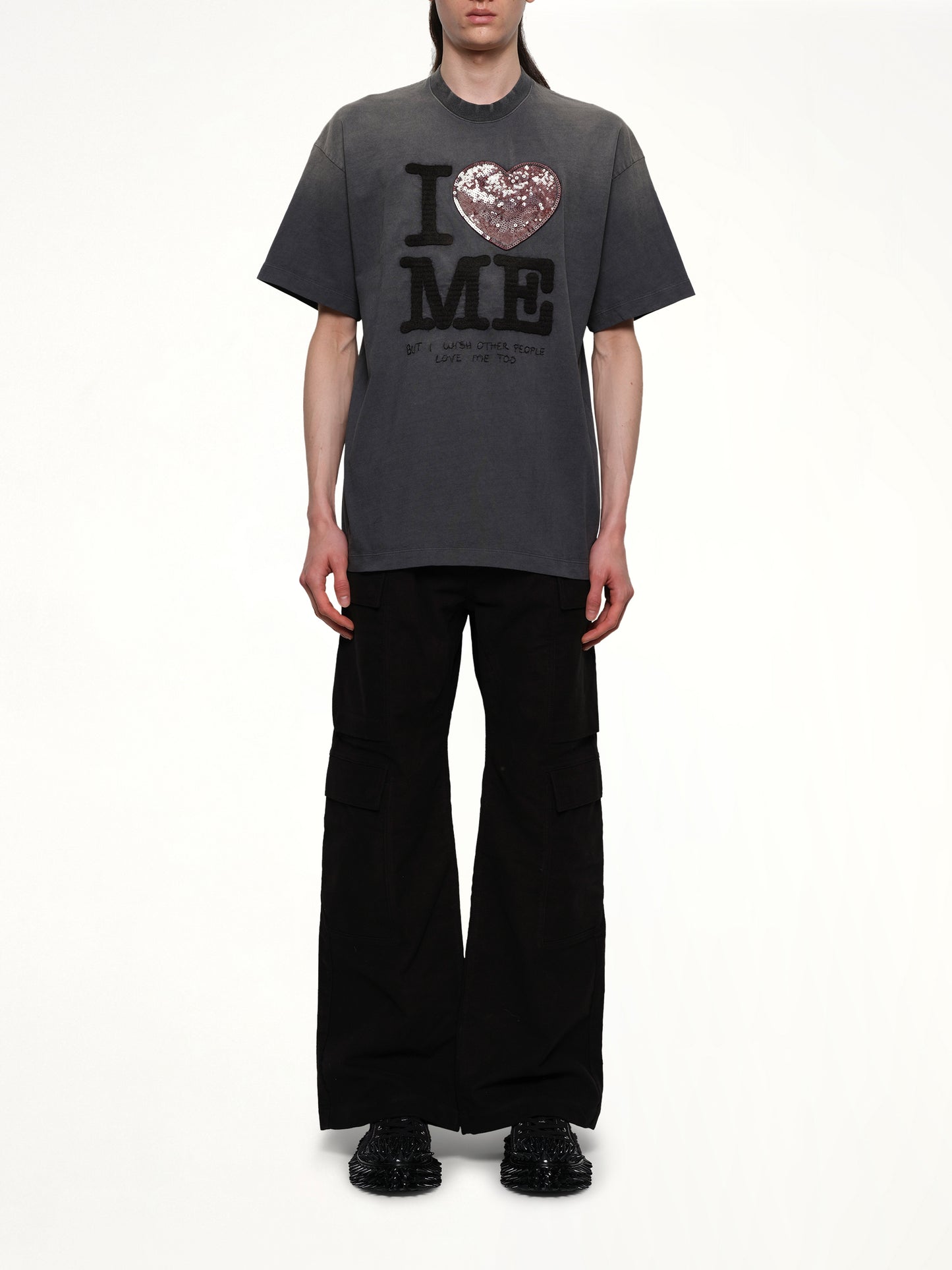 Grip-Love T-Shirt in Black