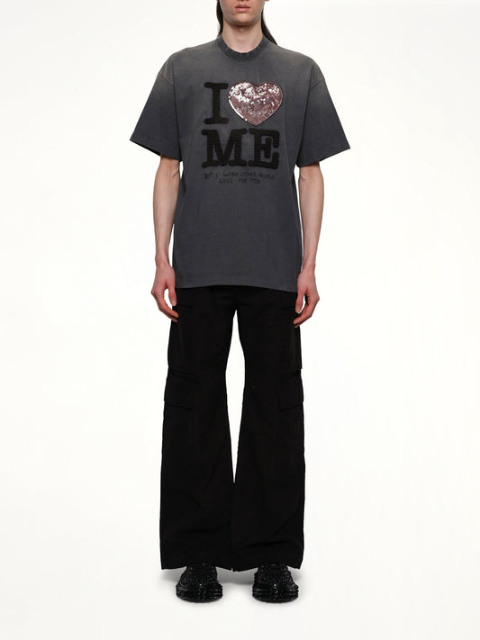 Grip-Love T-Shirt in Black