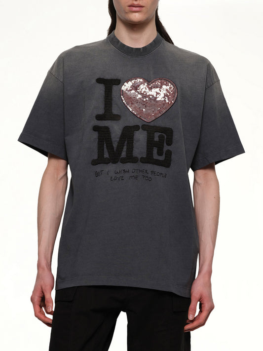 Grip-Love T-Shirt in Black