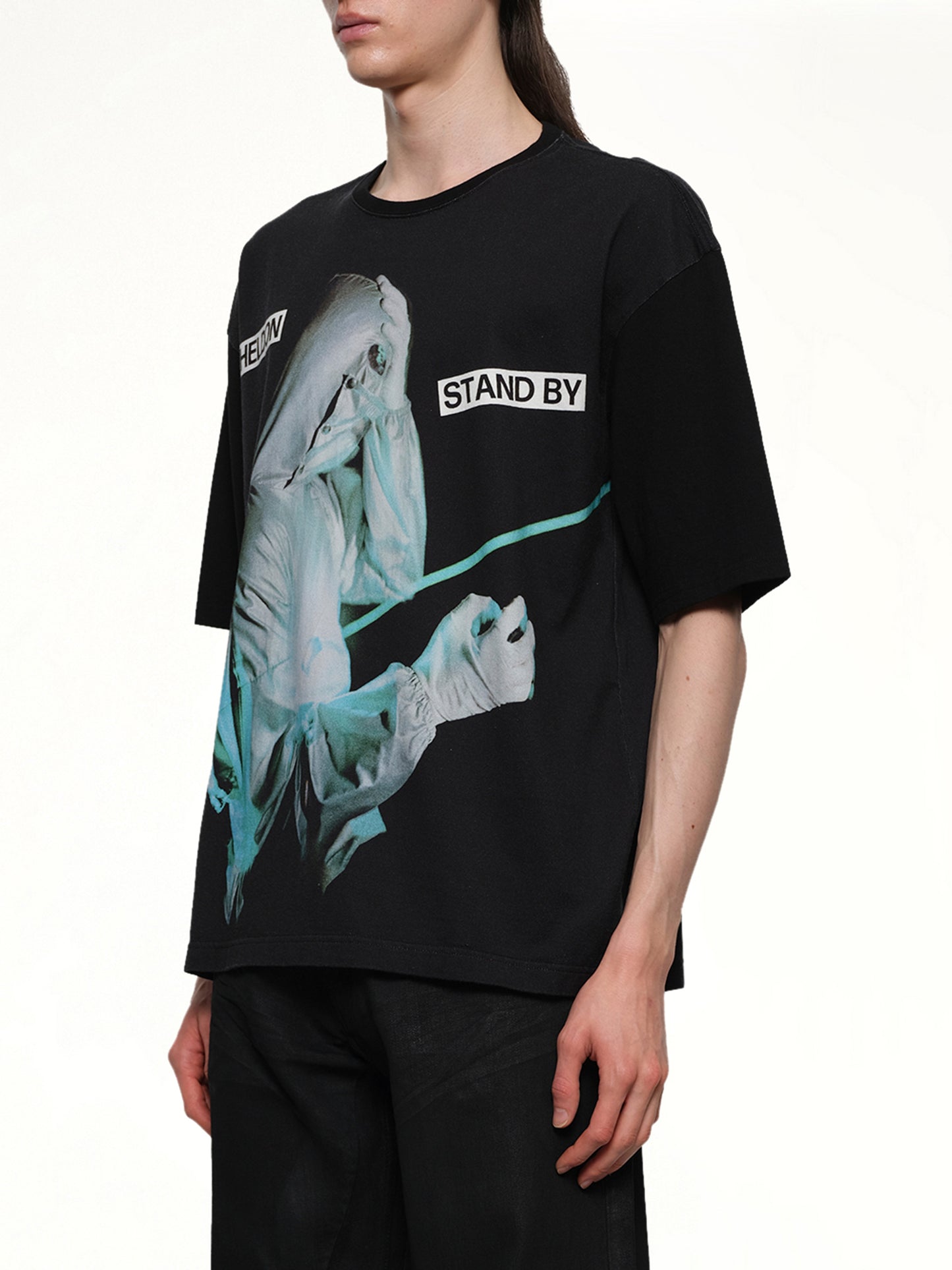 Heldon Stand By T-Shirt in Black