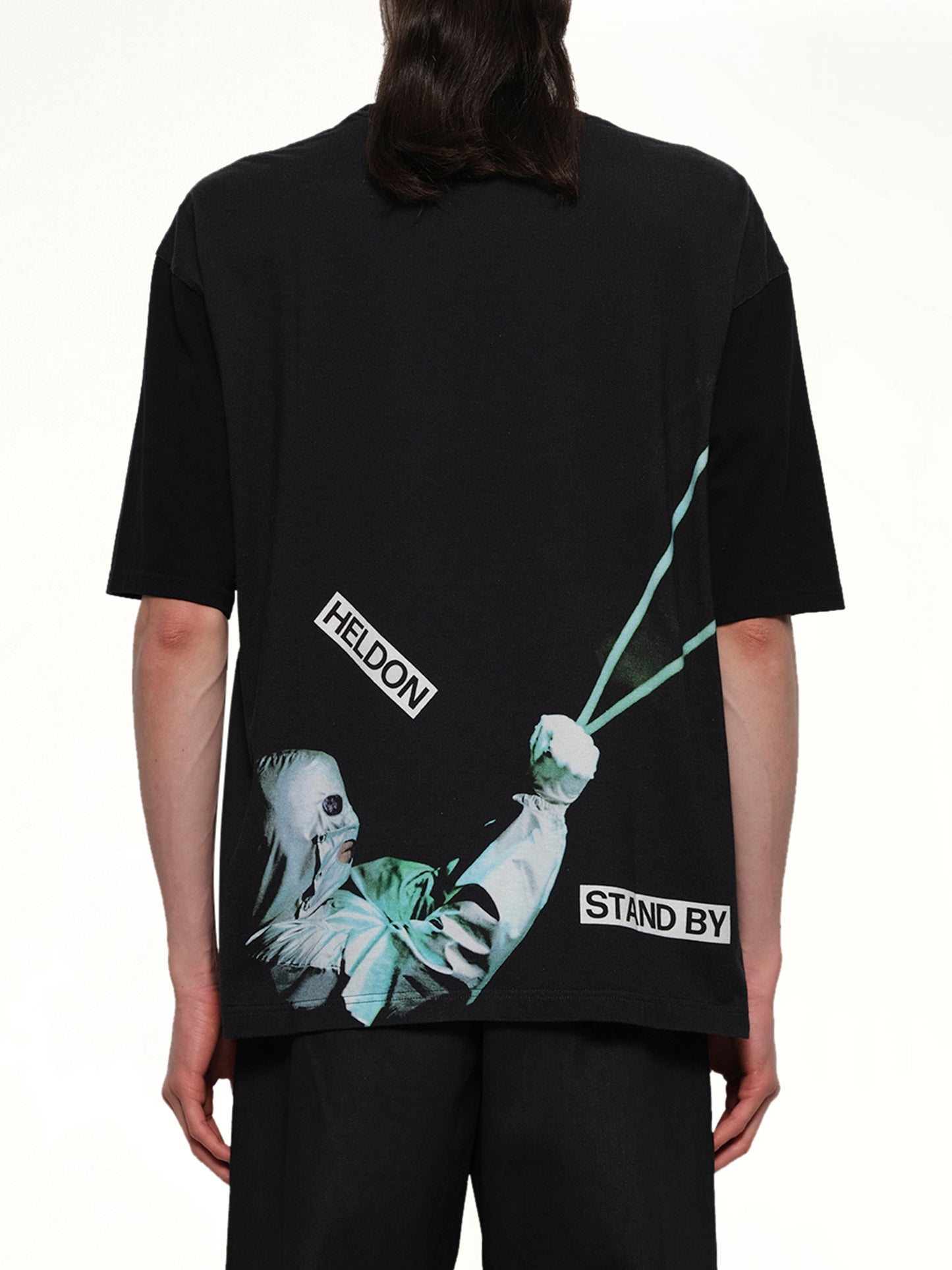 Heldon Stand By T-Shirt in Black