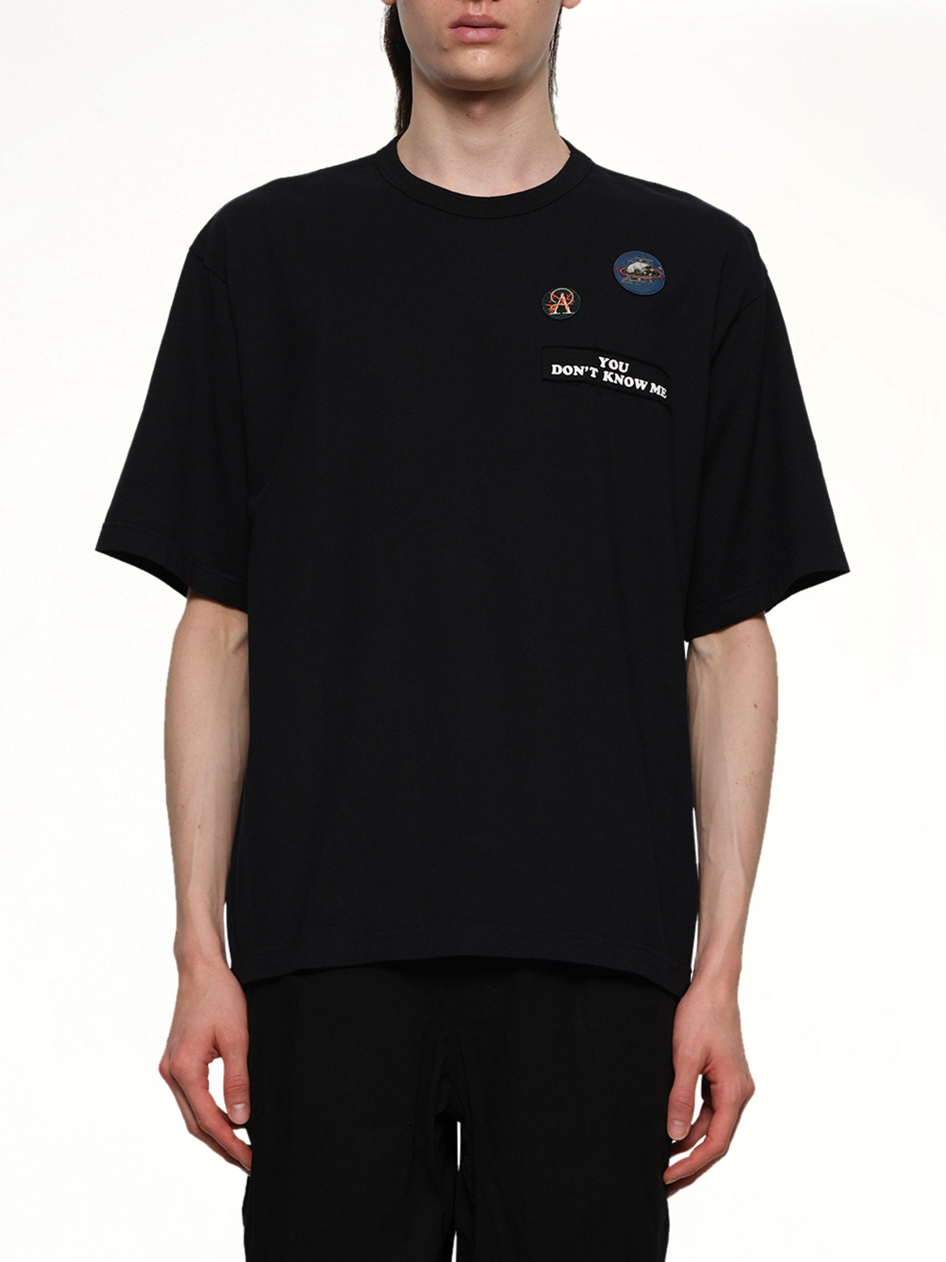 Patches T-Shirt in Black