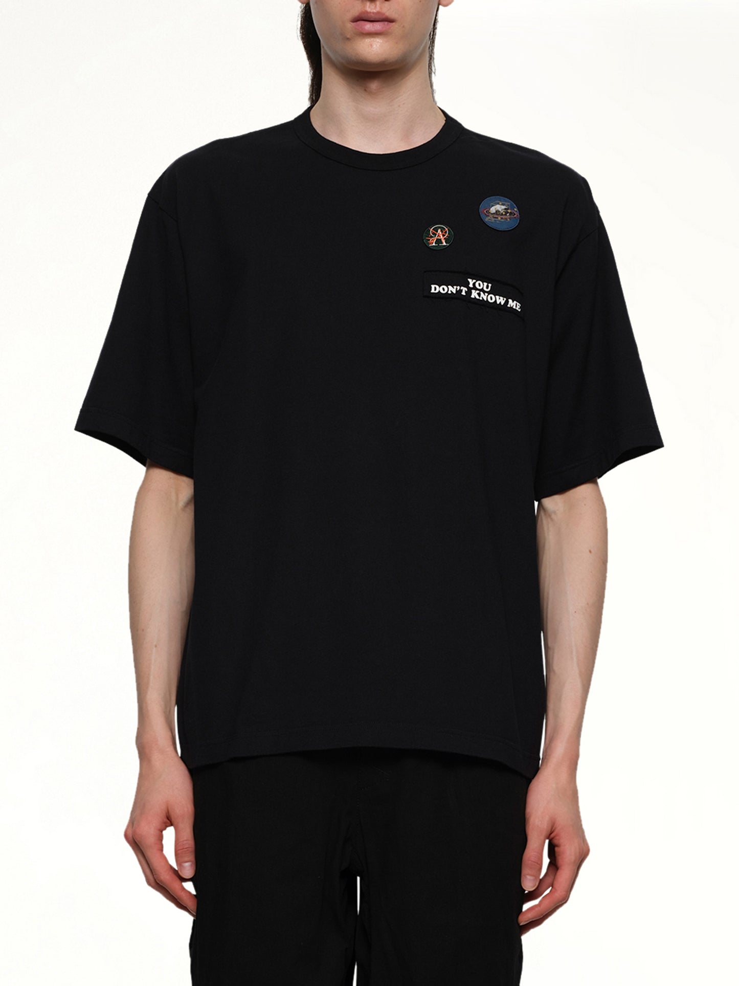 Patches T-Shirt in Black