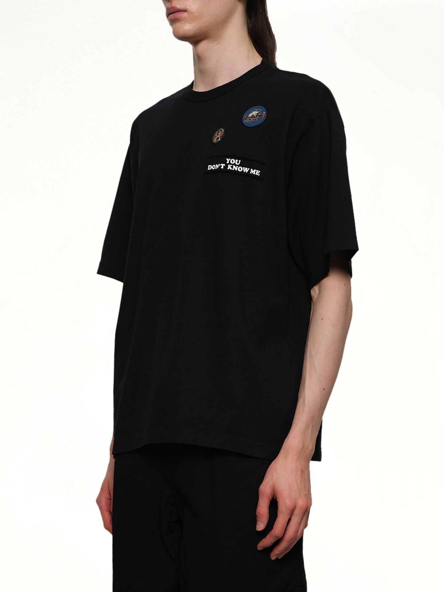 Patches T-Shirt in Black