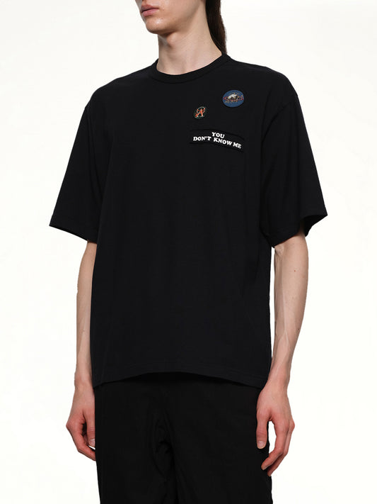 Patches T-Shirt in Black