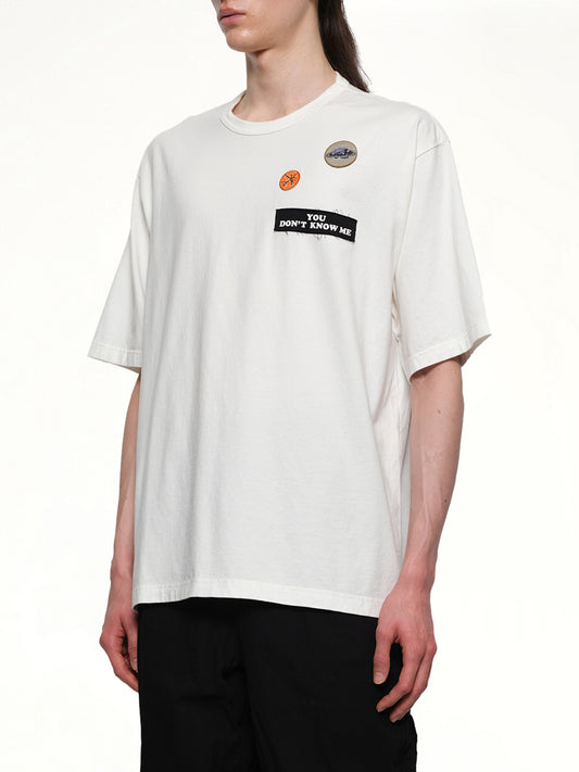Patches T-Shirt in White