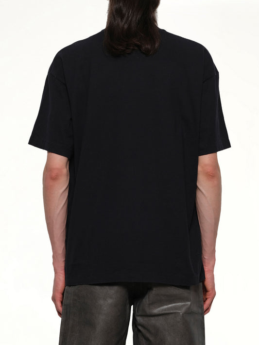 Villain Cover Print T-Shirt in Black