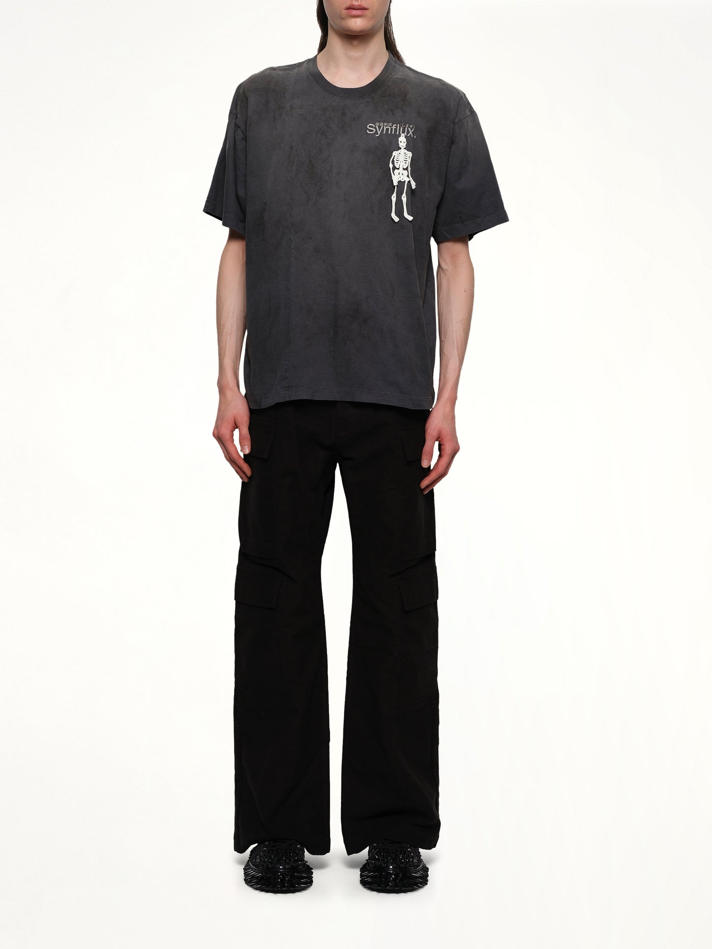 Waste-Reducing Algorithm T-Shirt in Black