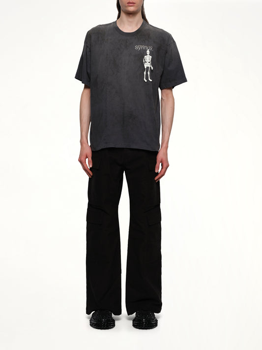 Waste-Reducing Algorithm T-Shirt in Black