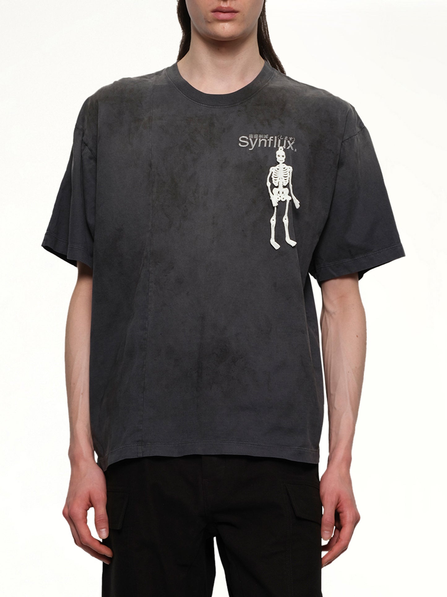 Waste-Reducing Algorithm T-Shirt in Black