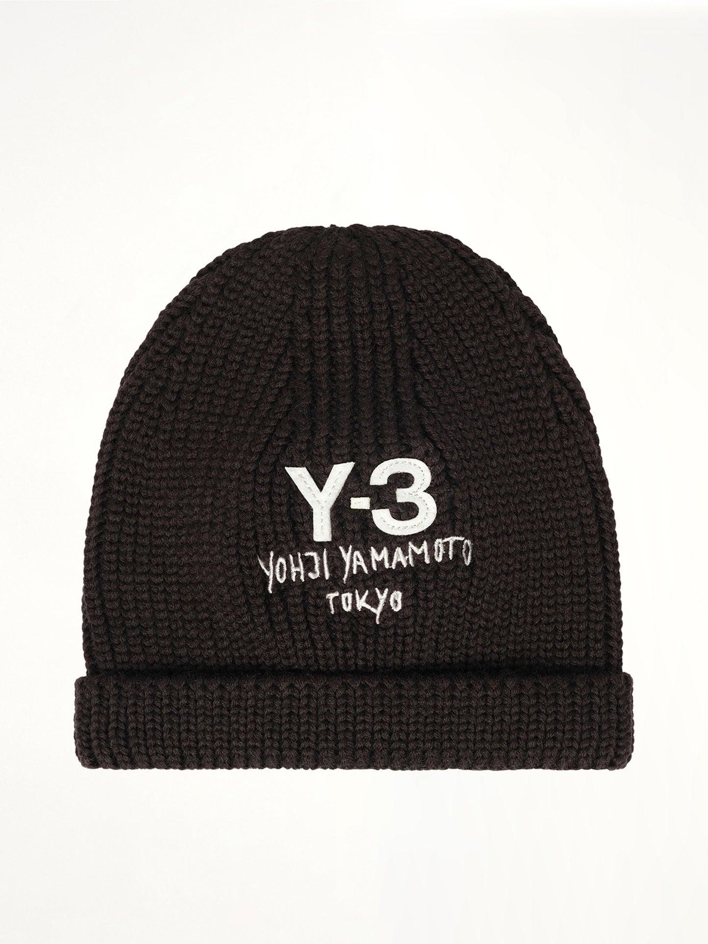 Chunky Knit Beanie in Black