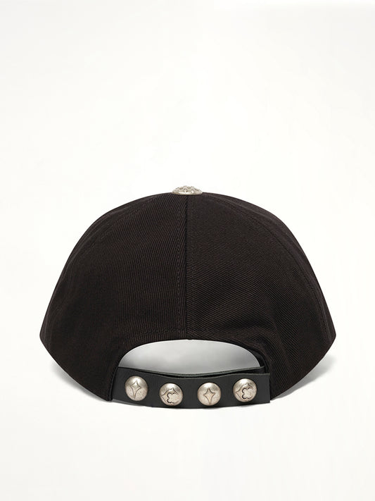 TC Skull Cotton Cap in Black