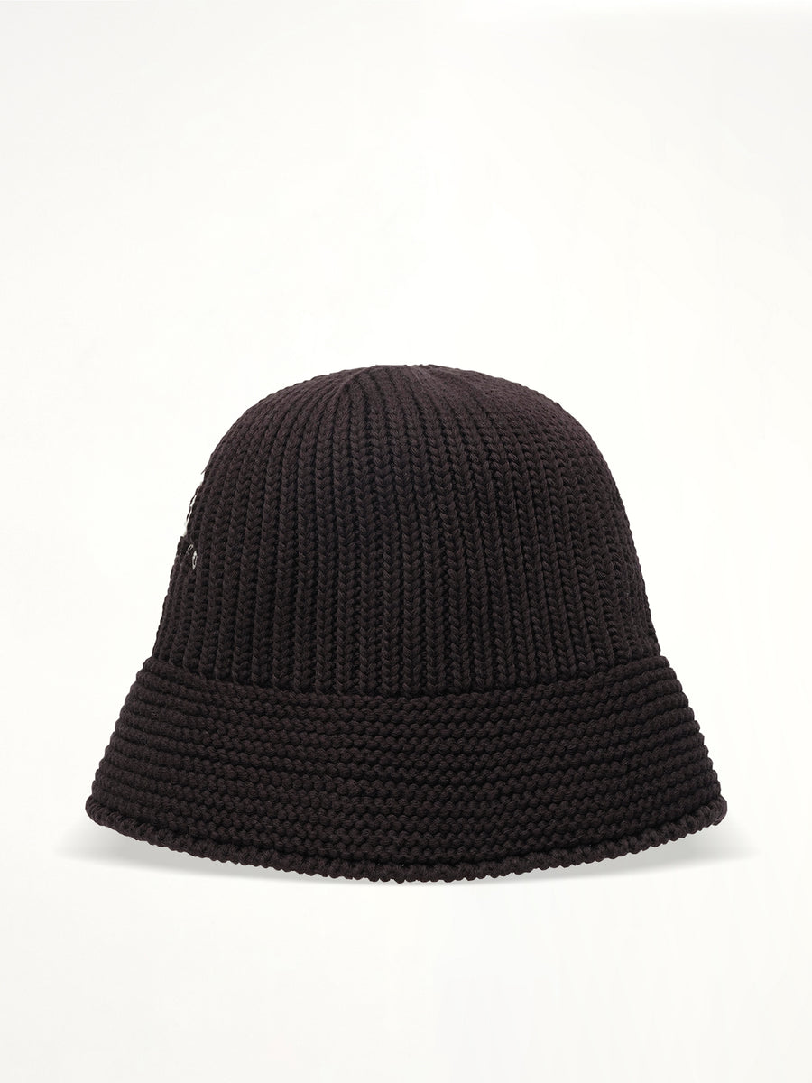 Knitted Hat in Black