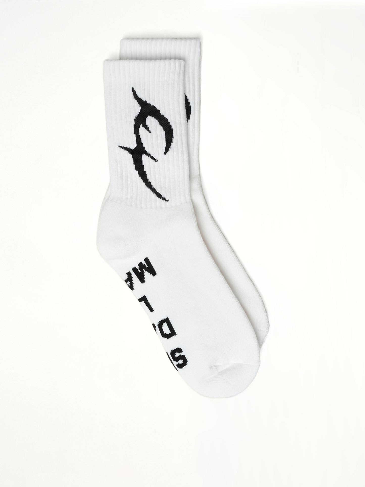 TC Basic Socks in White