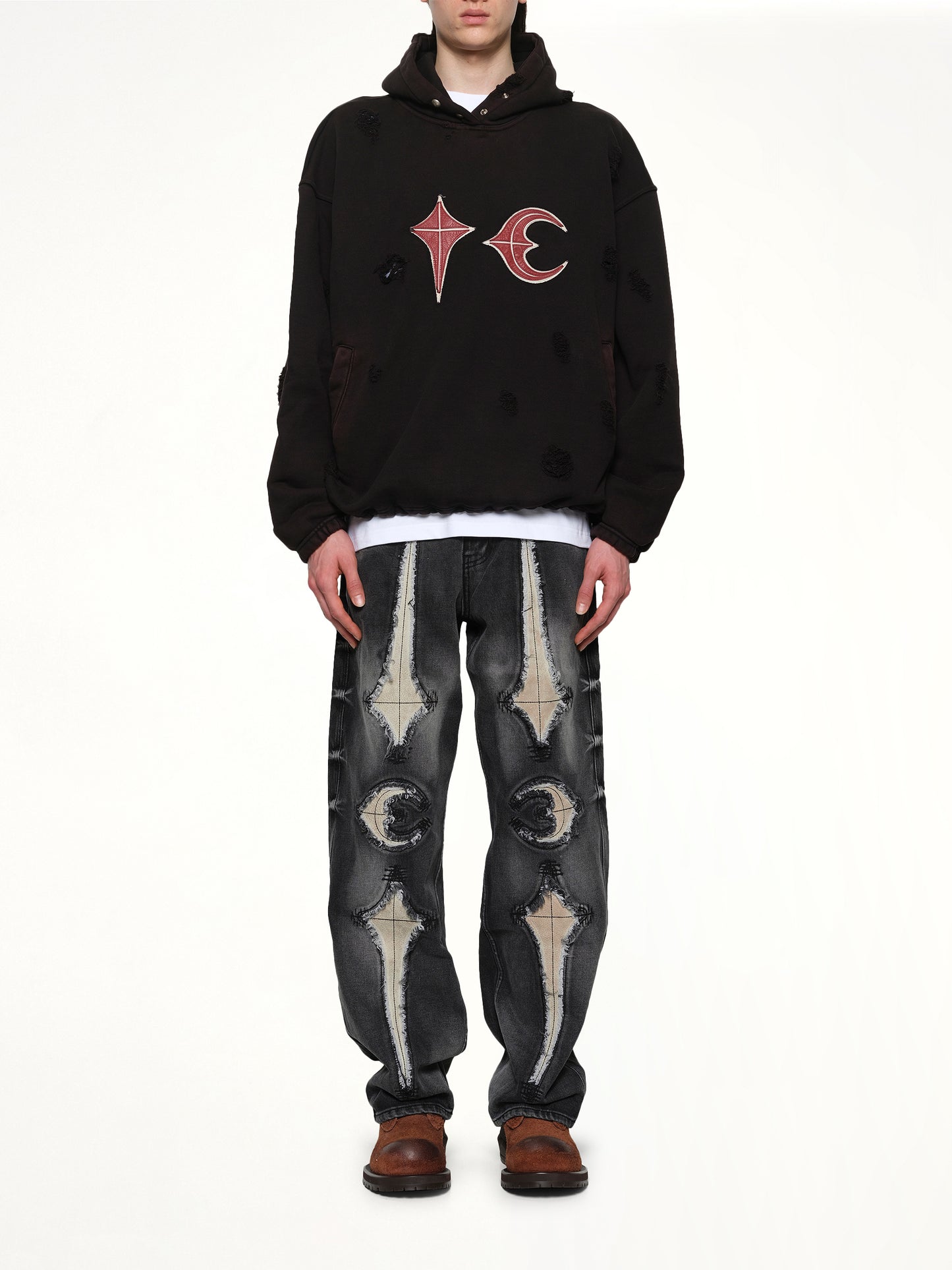 Rock Hoodie in Black