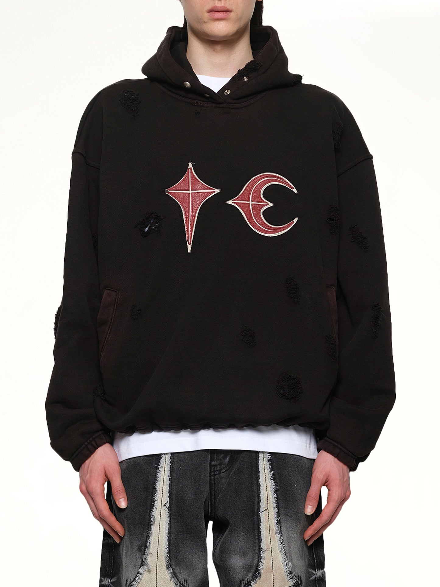 Rock Hoodie in Black