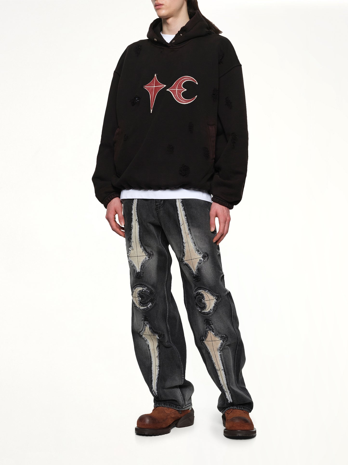 Rock Hoodie in Black