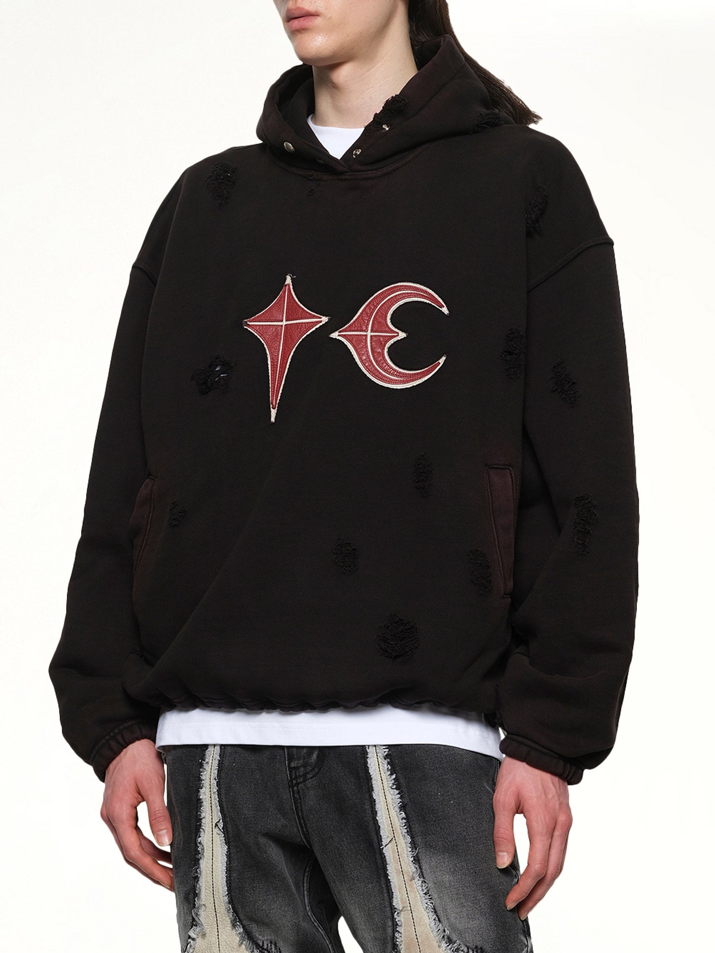 Rock Hoodie in Black