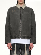 TC Washed Work Jacket in Black
