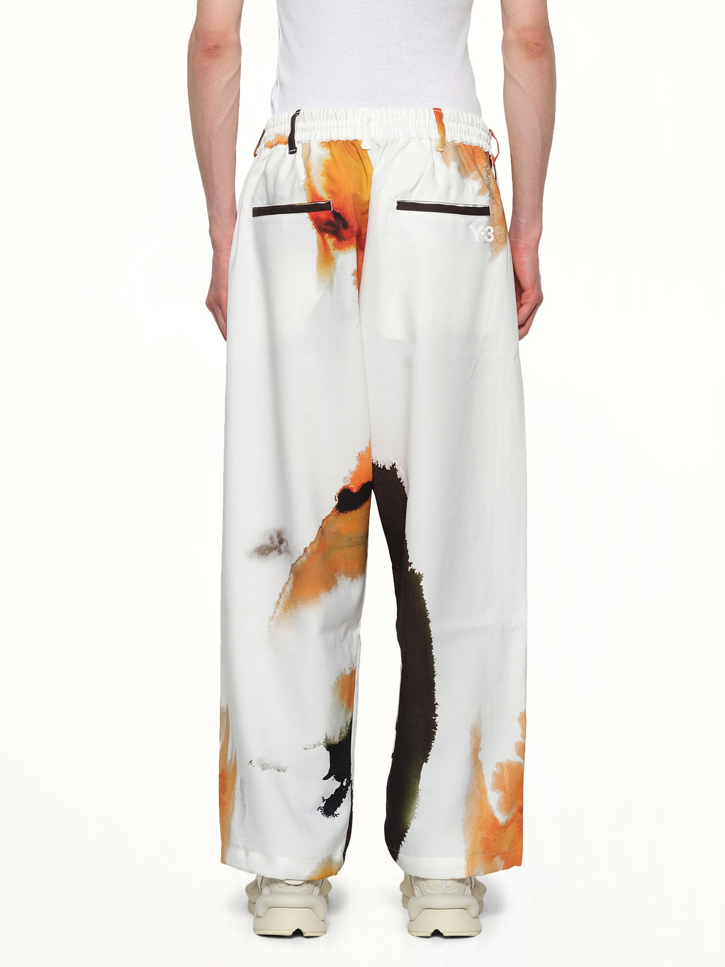 Aop Sport Uniform Track Pants in White