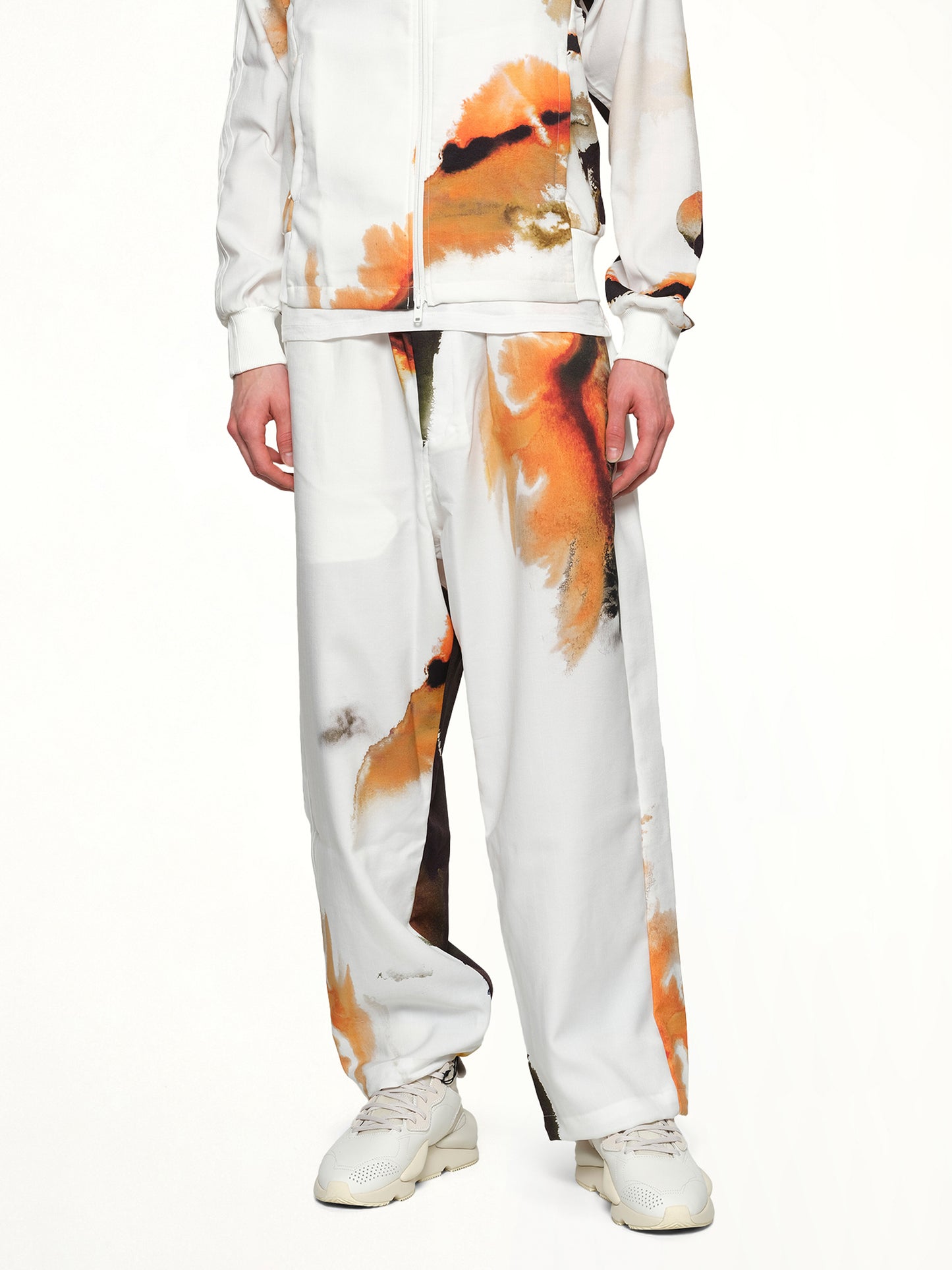 Aop Sport Uniform Track Pants in White