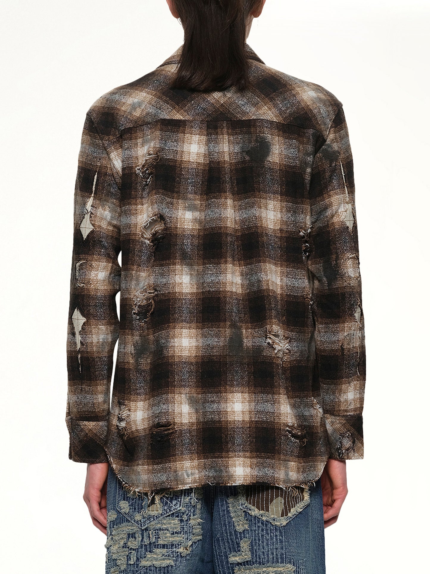 Angels Damaged Shirt in Brown