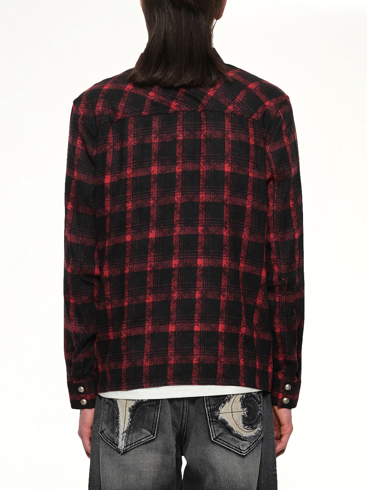 TC All Over Pattern Shirt in Red
