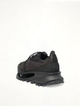 S-Gendo Run Sneaker in Black Back View | Y-3