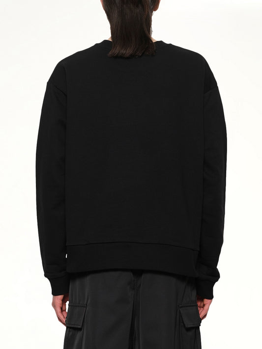 Marni Logo Sweatshirt in Black