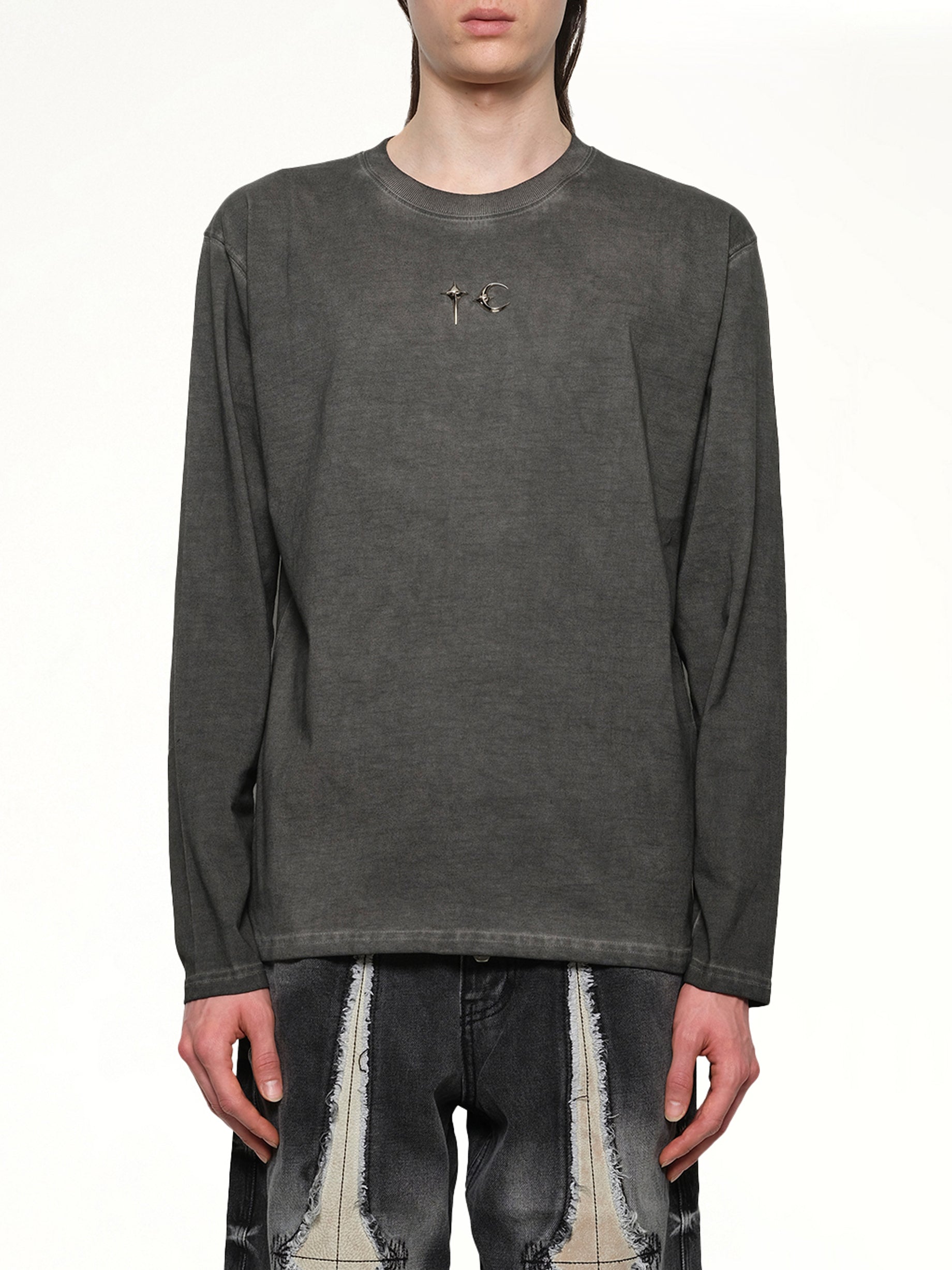 TC Basic Long-Sleeve in Charcoal