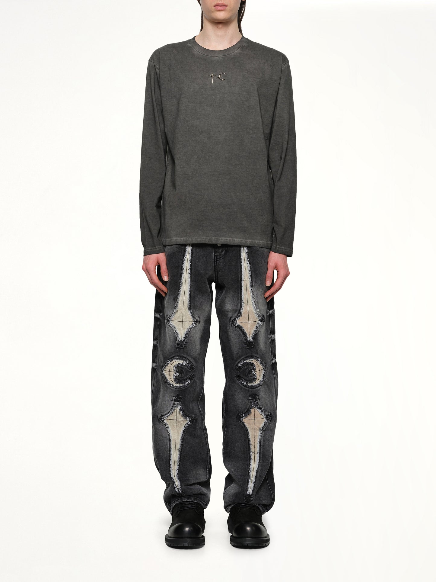 TC Basic Long-Sleeve in Charcoal