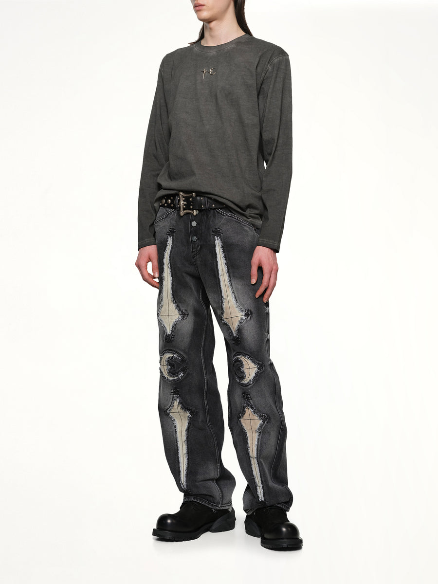 TC Basic Long-Sleeve in Charcoal