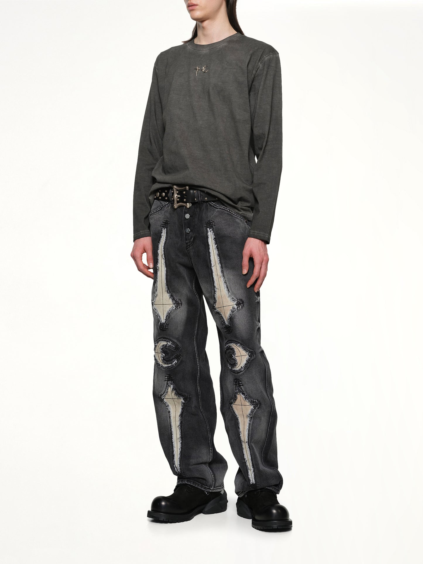 TC Basic Long-Sleeve in Charcoal