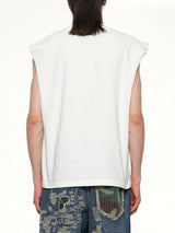 Dragon Chopper Sleeveless in White