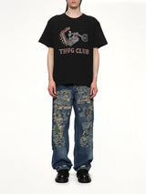 Dragon Chopper T-Shirt in Black