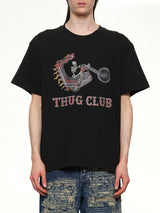 Dragon Chopper T-Shirt in Black