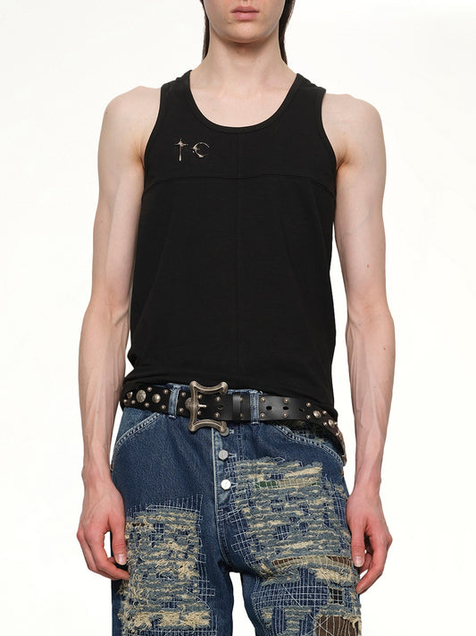 TC Tank Top in Black