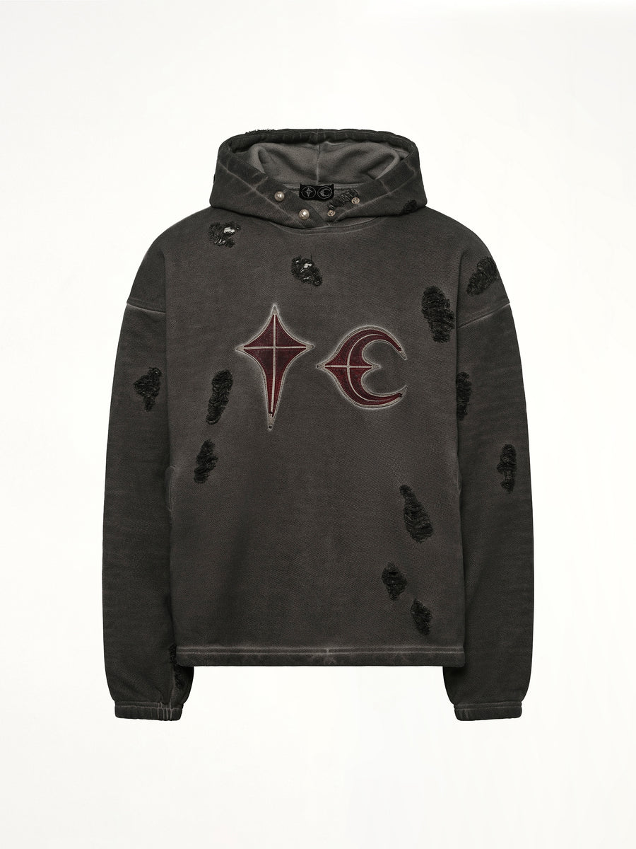 Rock Hoodie in Grey