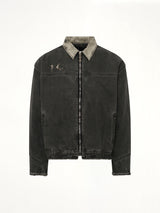 TC Washed Work Jacket in Black