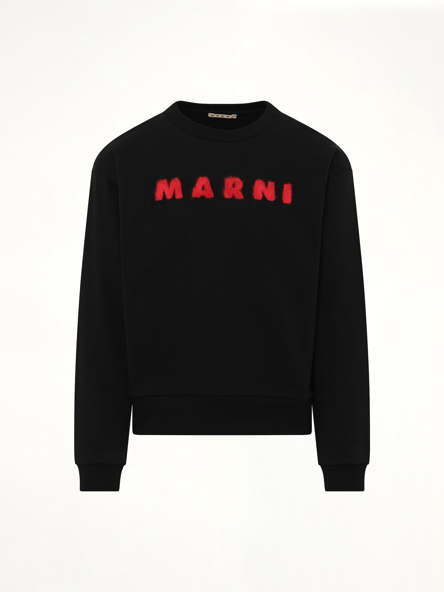 Marni Logo Sweatshirt in Black