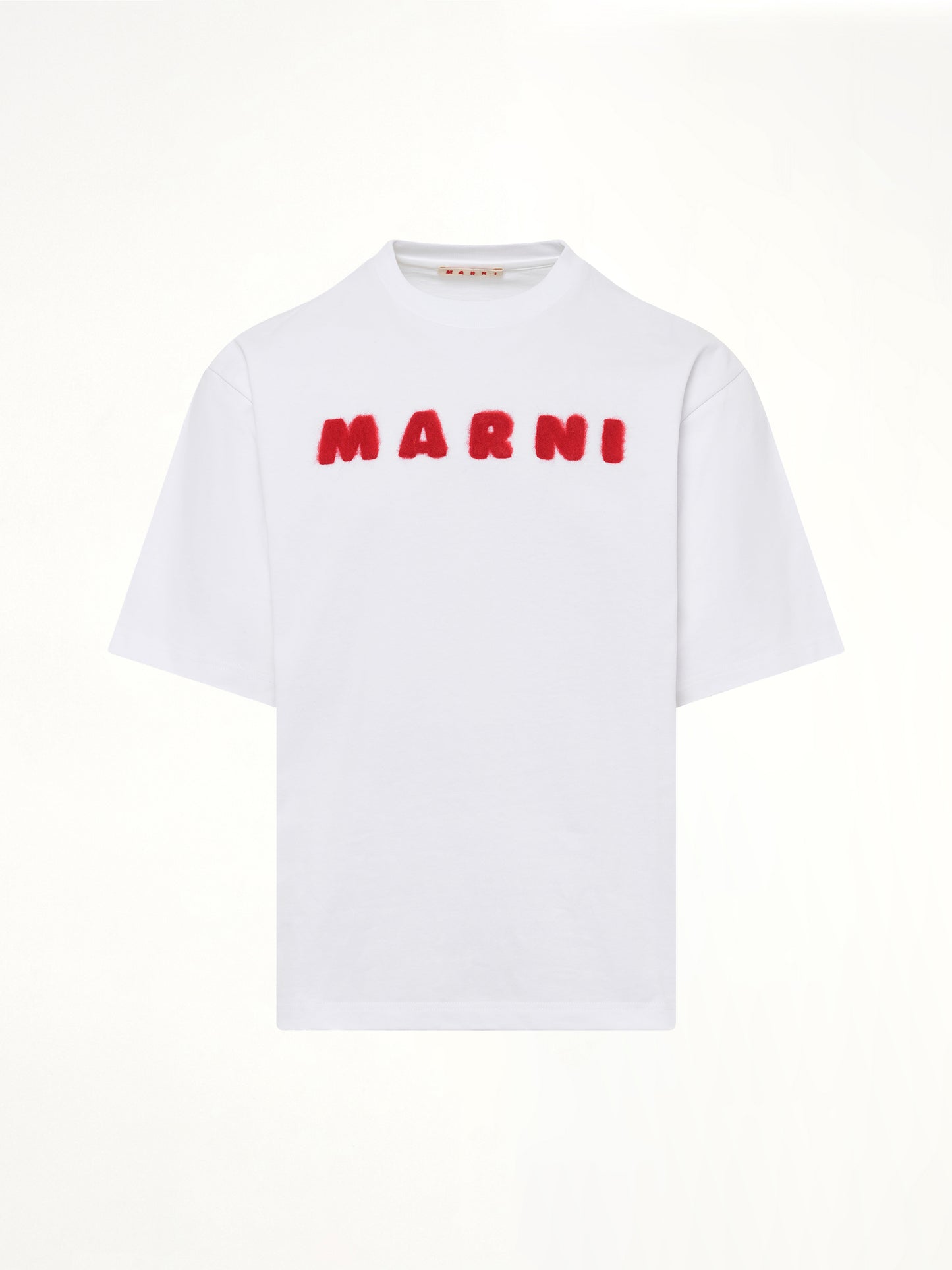 Mohair Logo T-Shirt in Lily White