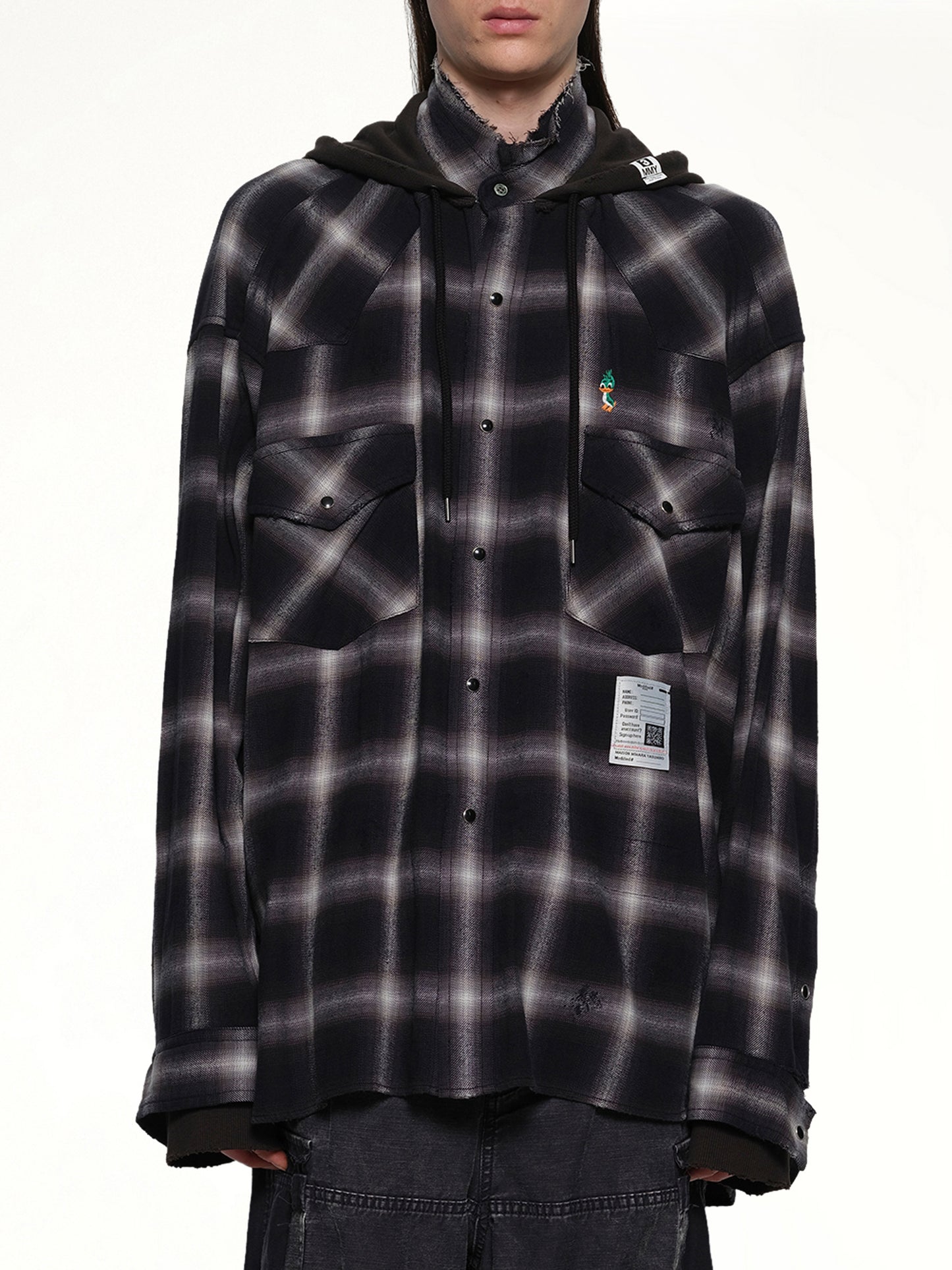 Sweat Hoodie LS Shirt in Black