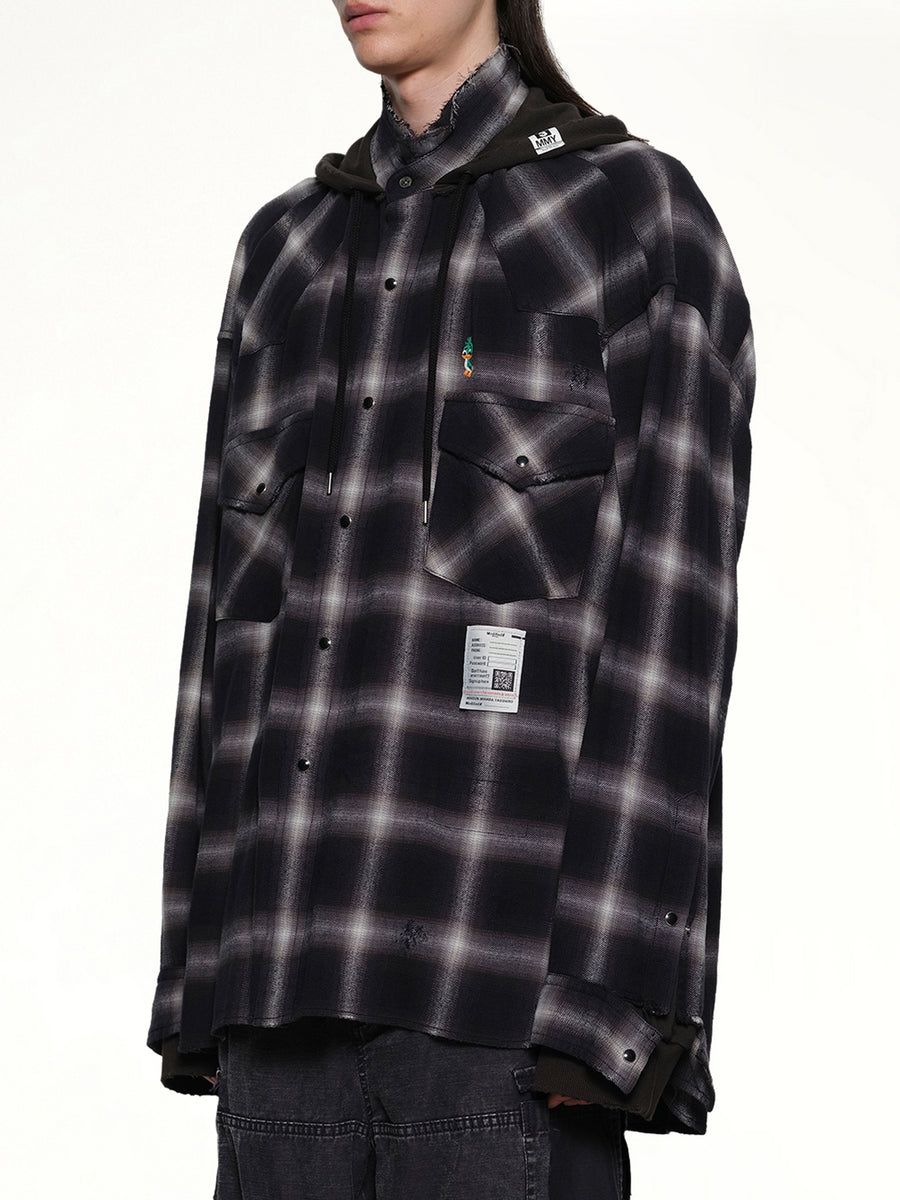 Sweat Hoodie LS Shirt in Black