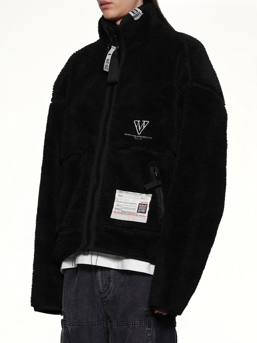 Amateur Sewn Like Boa Jacket