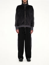 Velvet Tracktop in Black