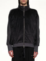 Velvet Tracktop in Black