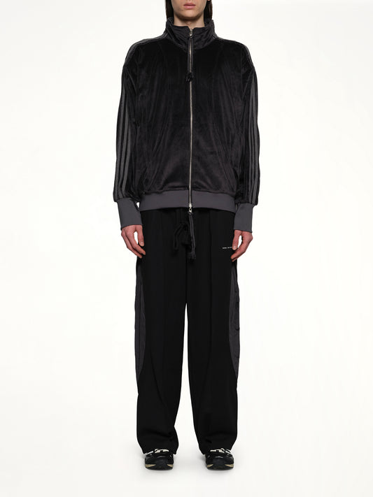 Velvet Tracktop in Black