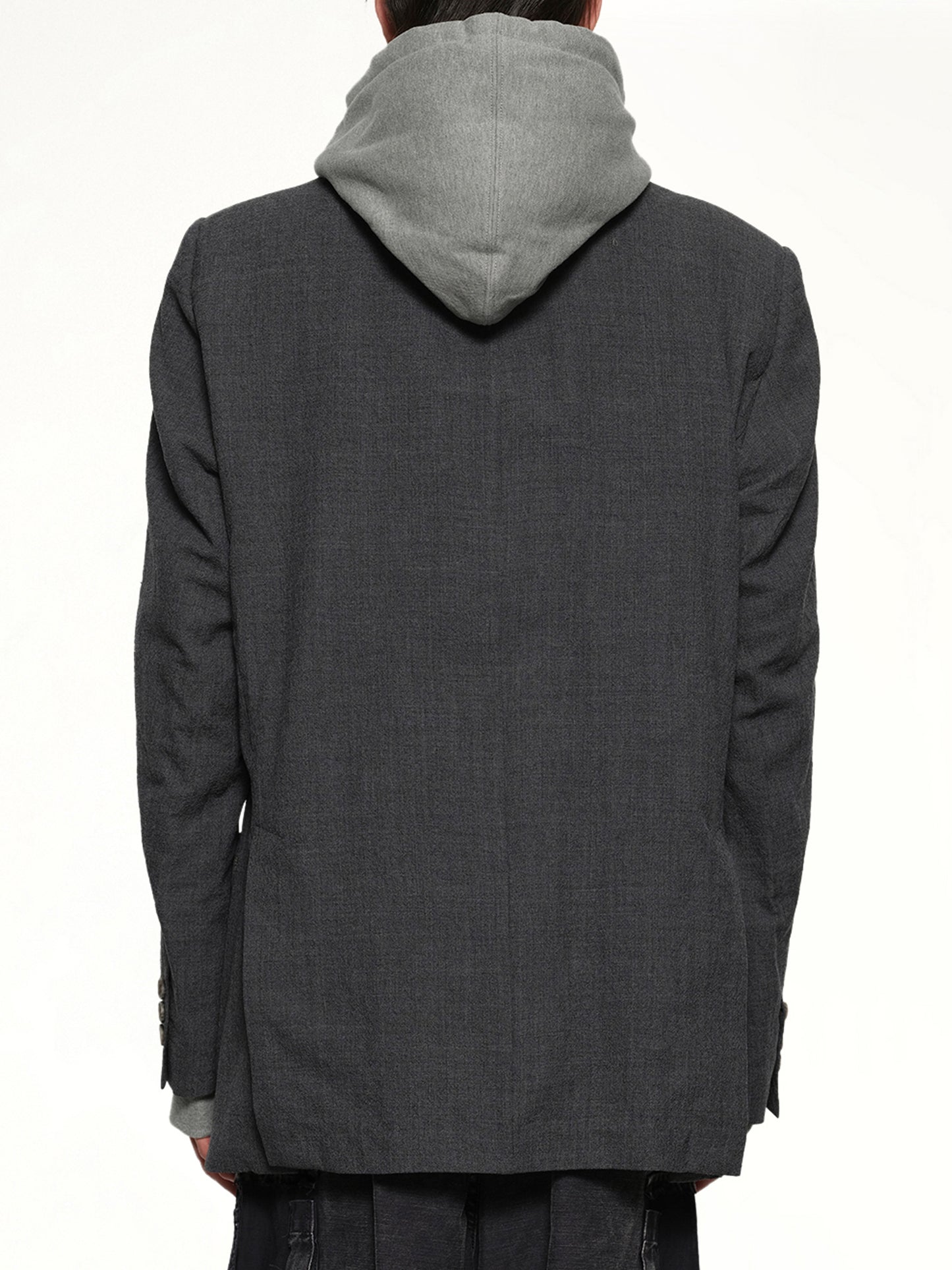 Triple Layered Blazer in Gray