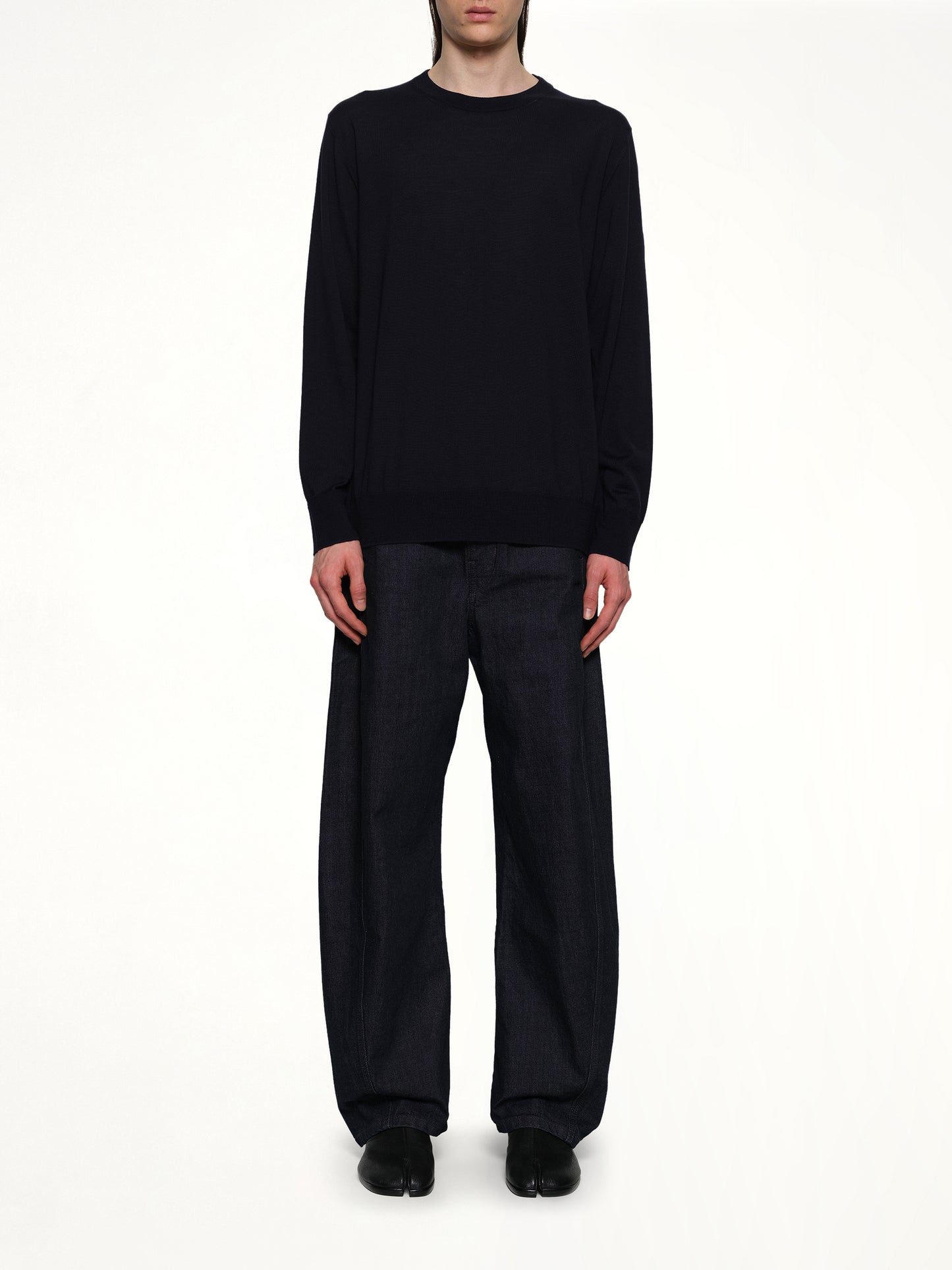 Heavy Weight Merino Wool in Midnight